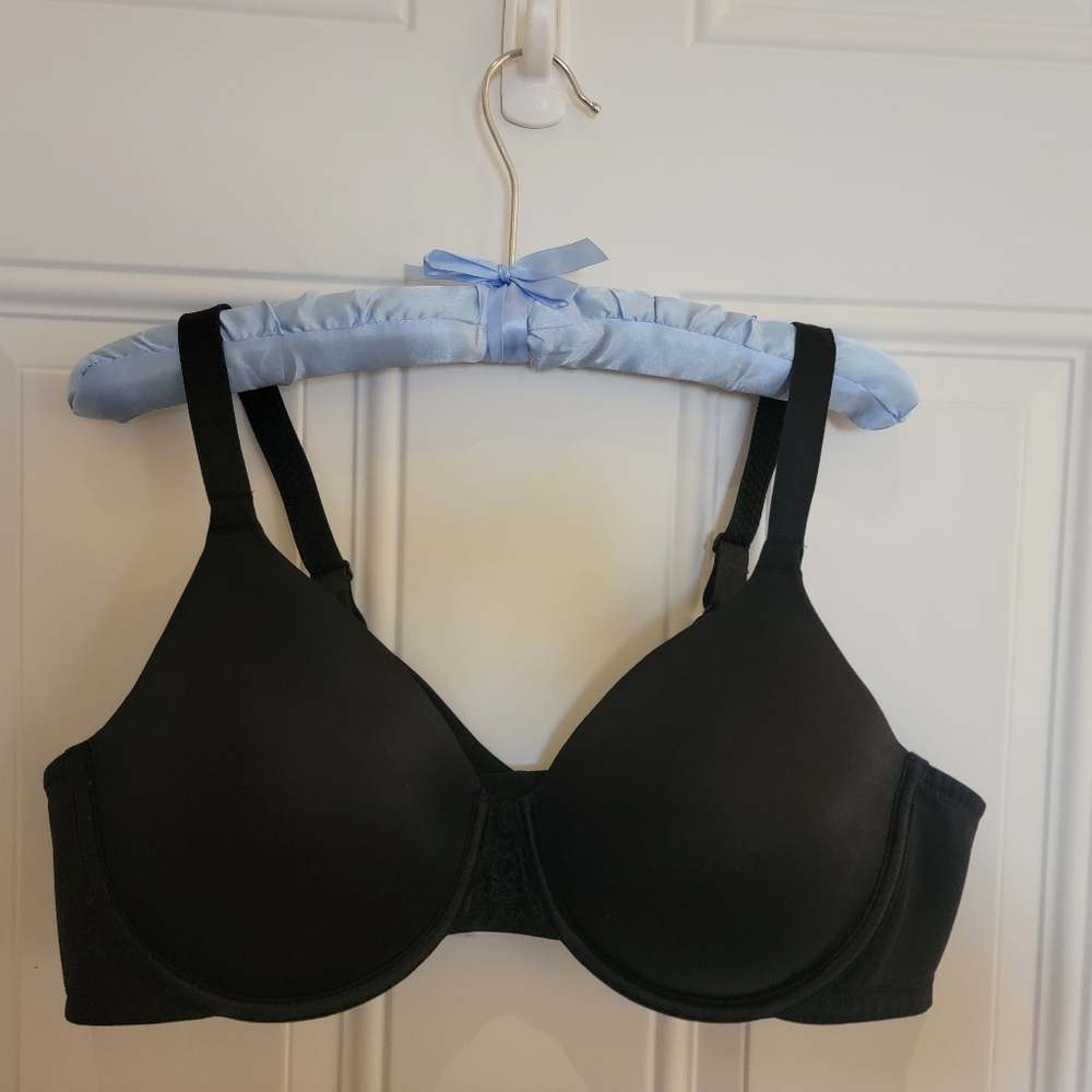 Vanity Fair Bra, black, back smoothing, 40C